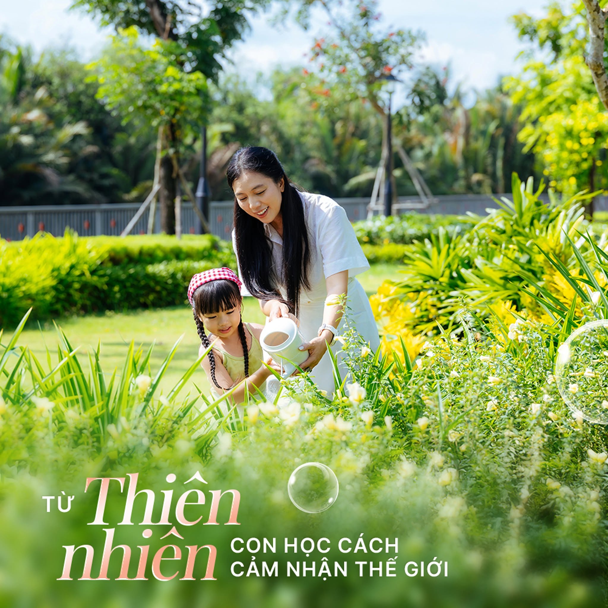 Căn hộ mẫu — không gian sáng, ban công rộng